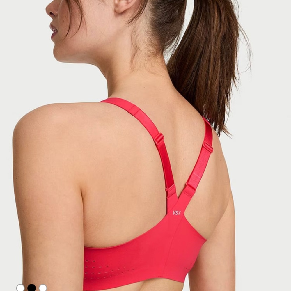 VSX Bright Red Adjustable Cross-Back Sports Bra 36DD